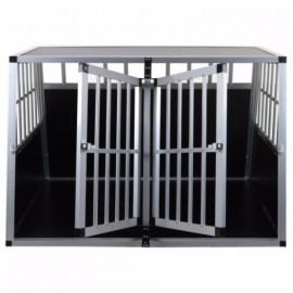 Přepravní, transportní box/klec pro psa, 104 cm, 2x šikmý 76" s přepážkou.