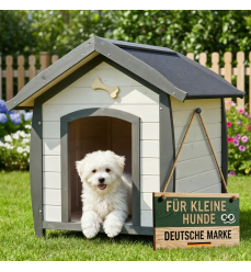 Masívna drevená búda pre...