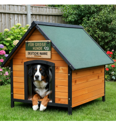 Drevená vyvýšená búda pre...