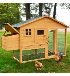 Luxusný kurník, borovicový...